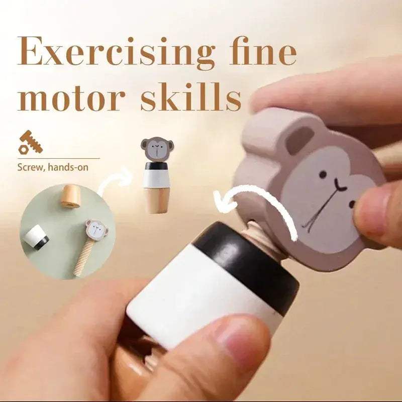 Wooden Baby Puzzle Toys For Early Learning And Coordination - Image 4