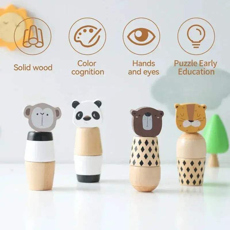 Wooden Baby Puzzle Toys For Early Learning And Coordination - Image 5