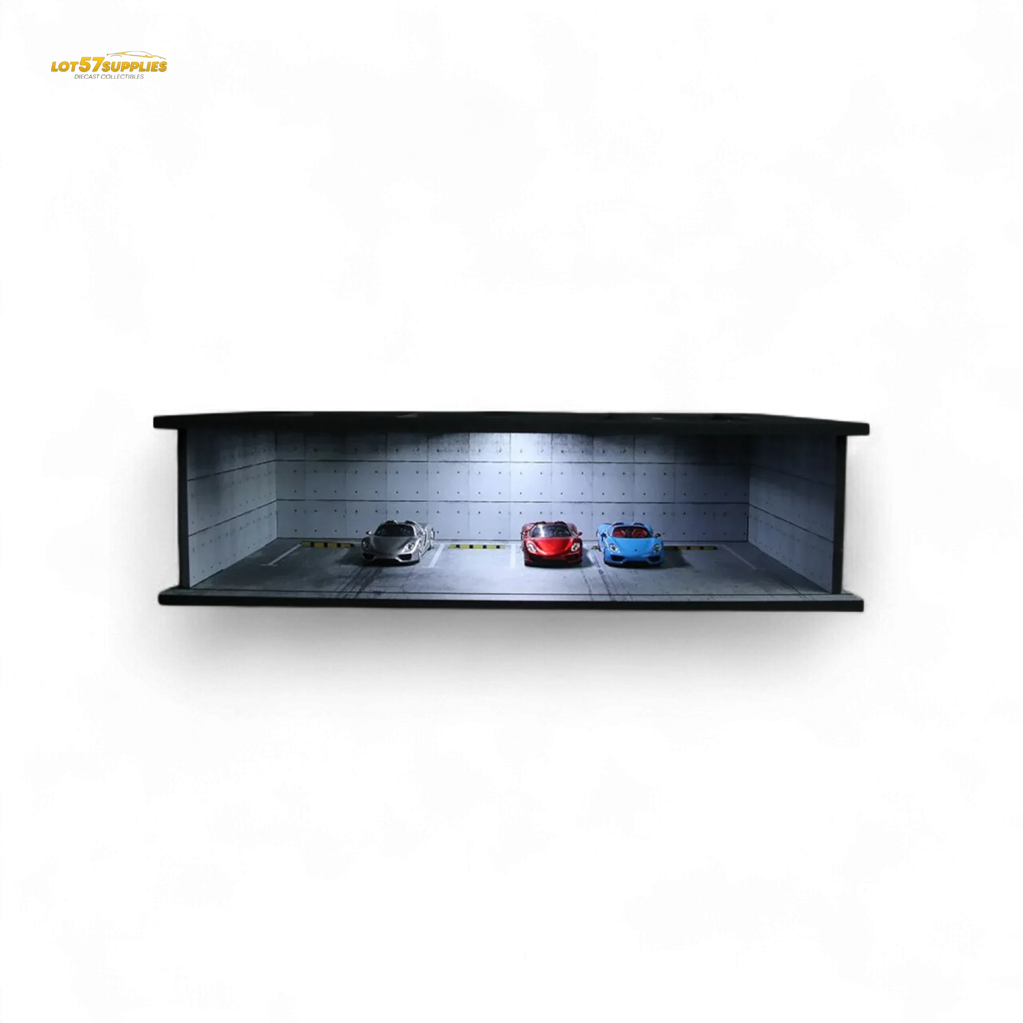 MoreArt Underground Parking Garage Scene 02 1:64 - Image 4
