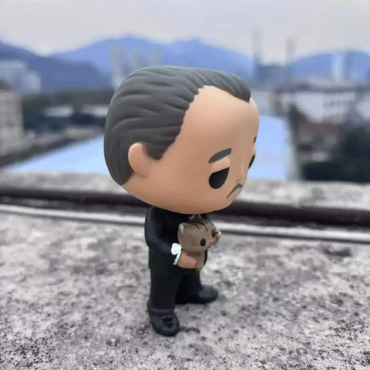 Vito Corleone Godfather Vinyl Figure Bandai Collectible 10cm - Image 3