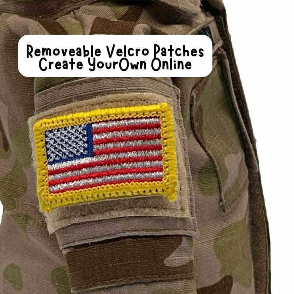 My Hero™ Army Soldier Daddy Doll | Custom Recordable Plush - Image 10