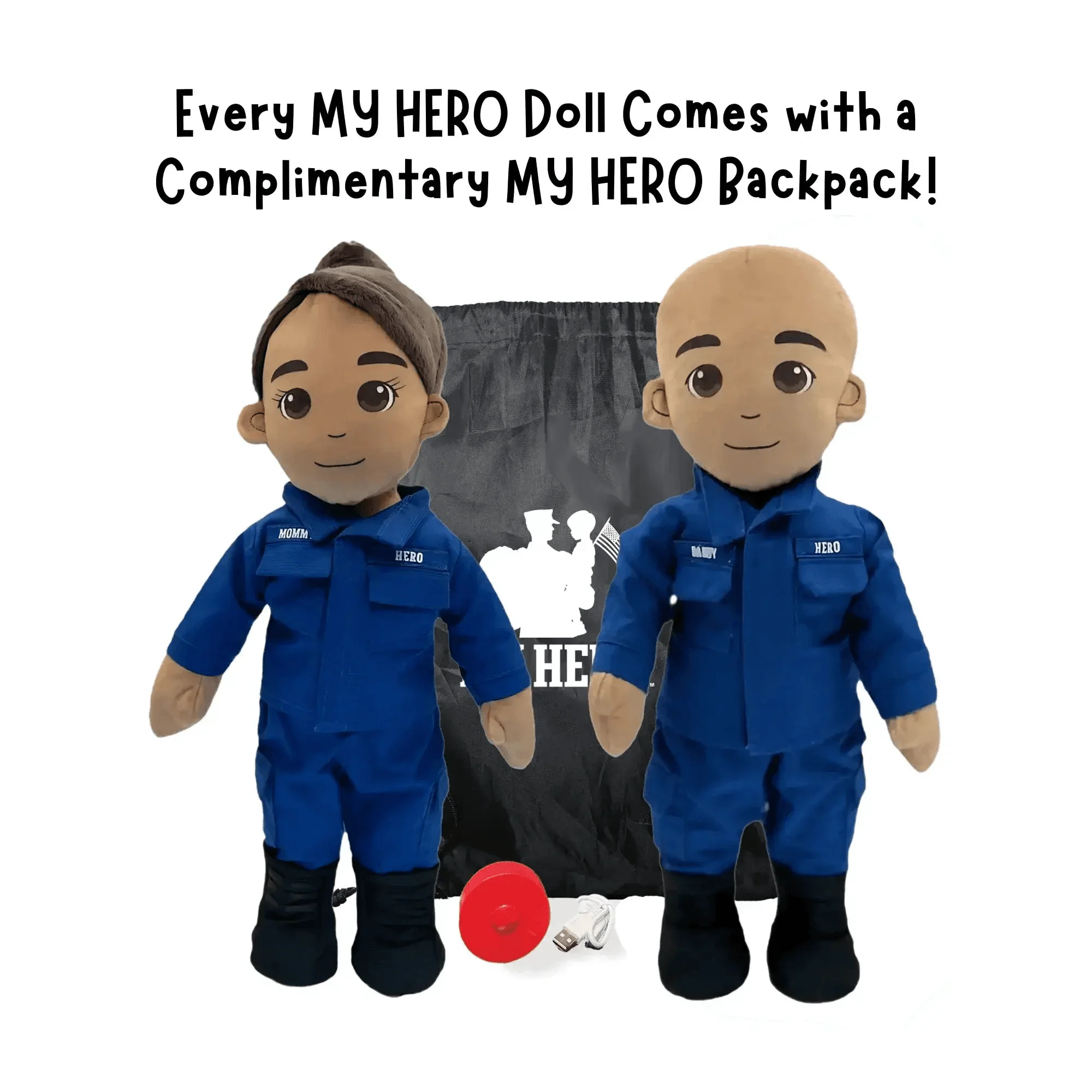 My Hero™ Coast Guard Daddy Doll | Recordable - Image 6