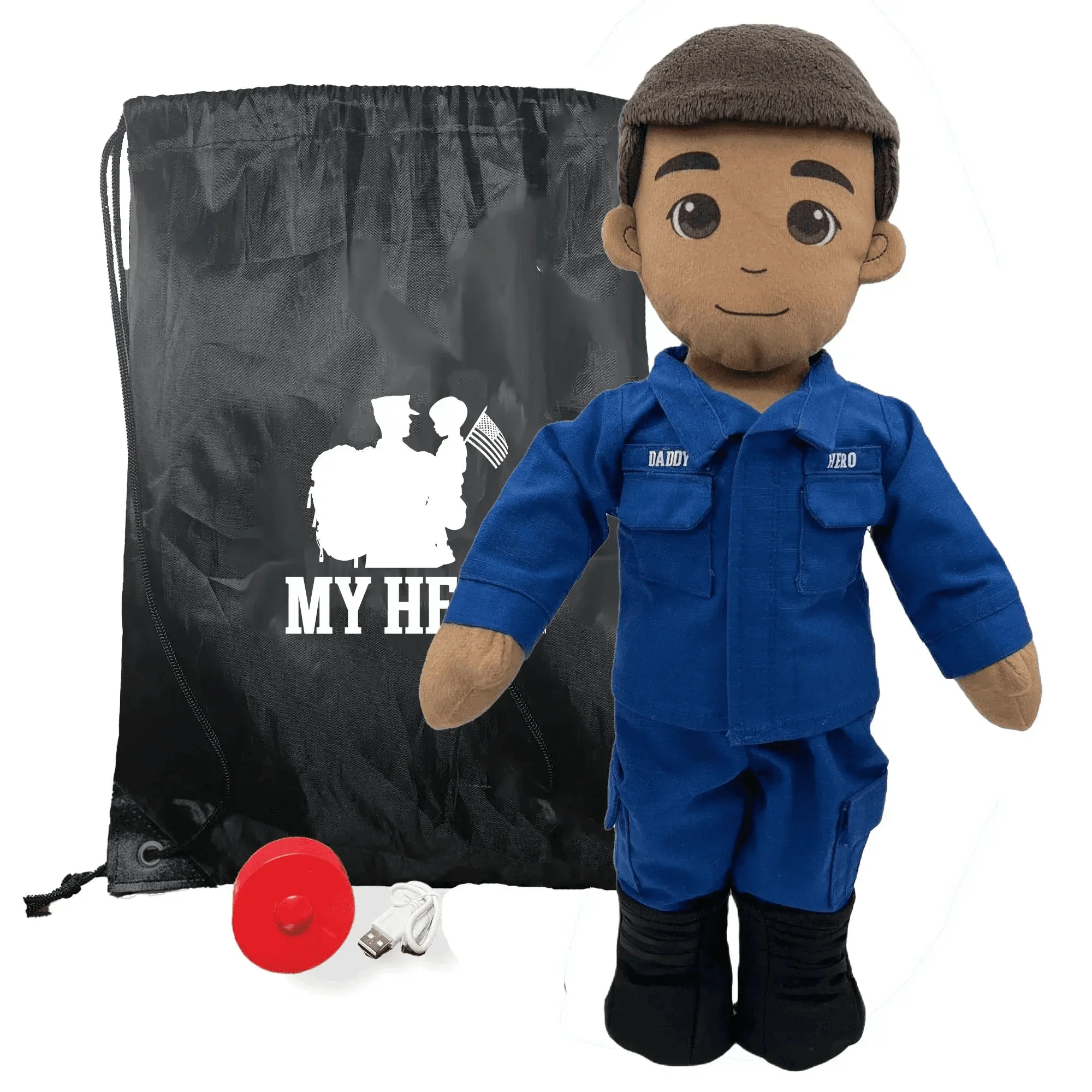 My Hero™ Coast Guard Doll | Custom Recordable Plush - Image 11