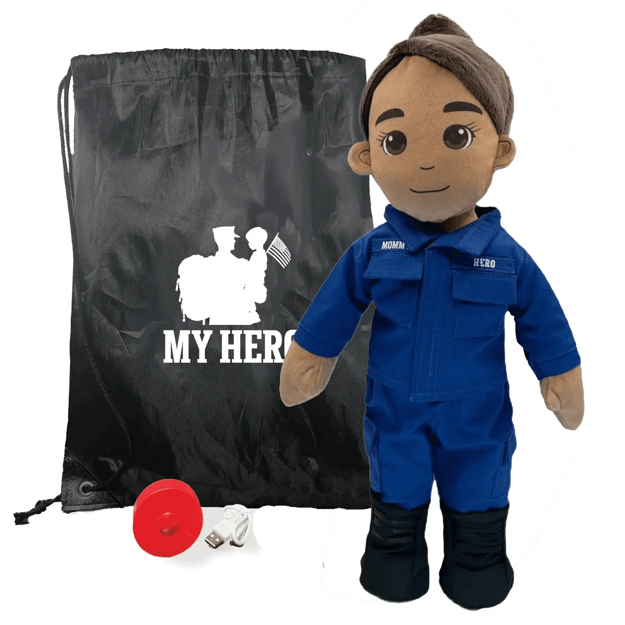 My Hero™ Coast Guard Doll | Custom Recordable Plush - Image 12