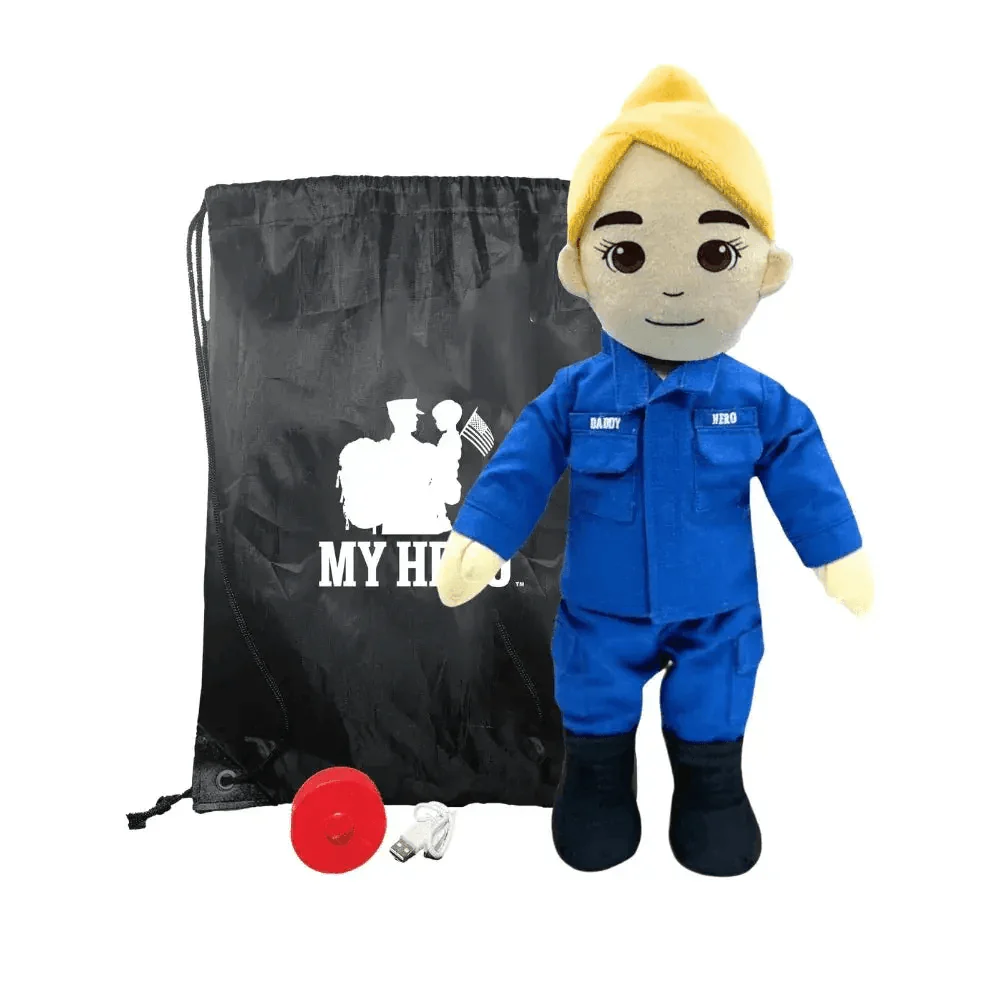 My Hero™ Coast Guard Doll | Custom Recordable Plush - Image 17