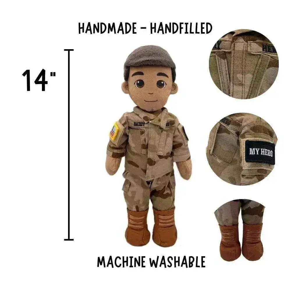 My Hero™ Daddy Doll Air Force | Custom Recordable Plush - Image 4