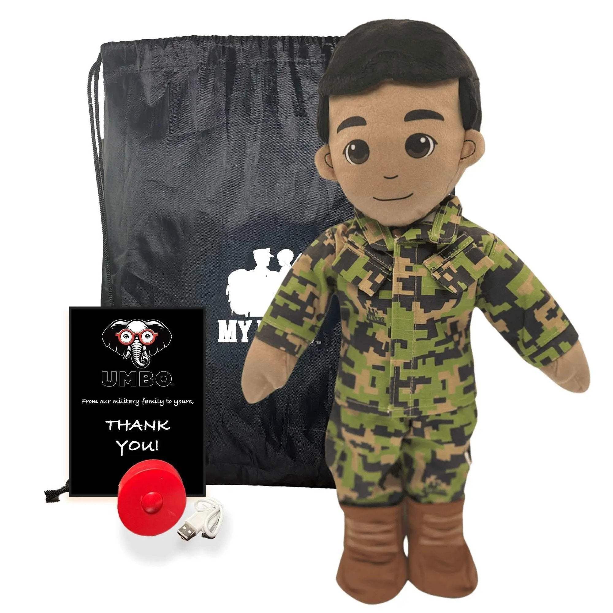 My Hero™ Daddy Doll Marine | Custom Recordable Plush - Image 15