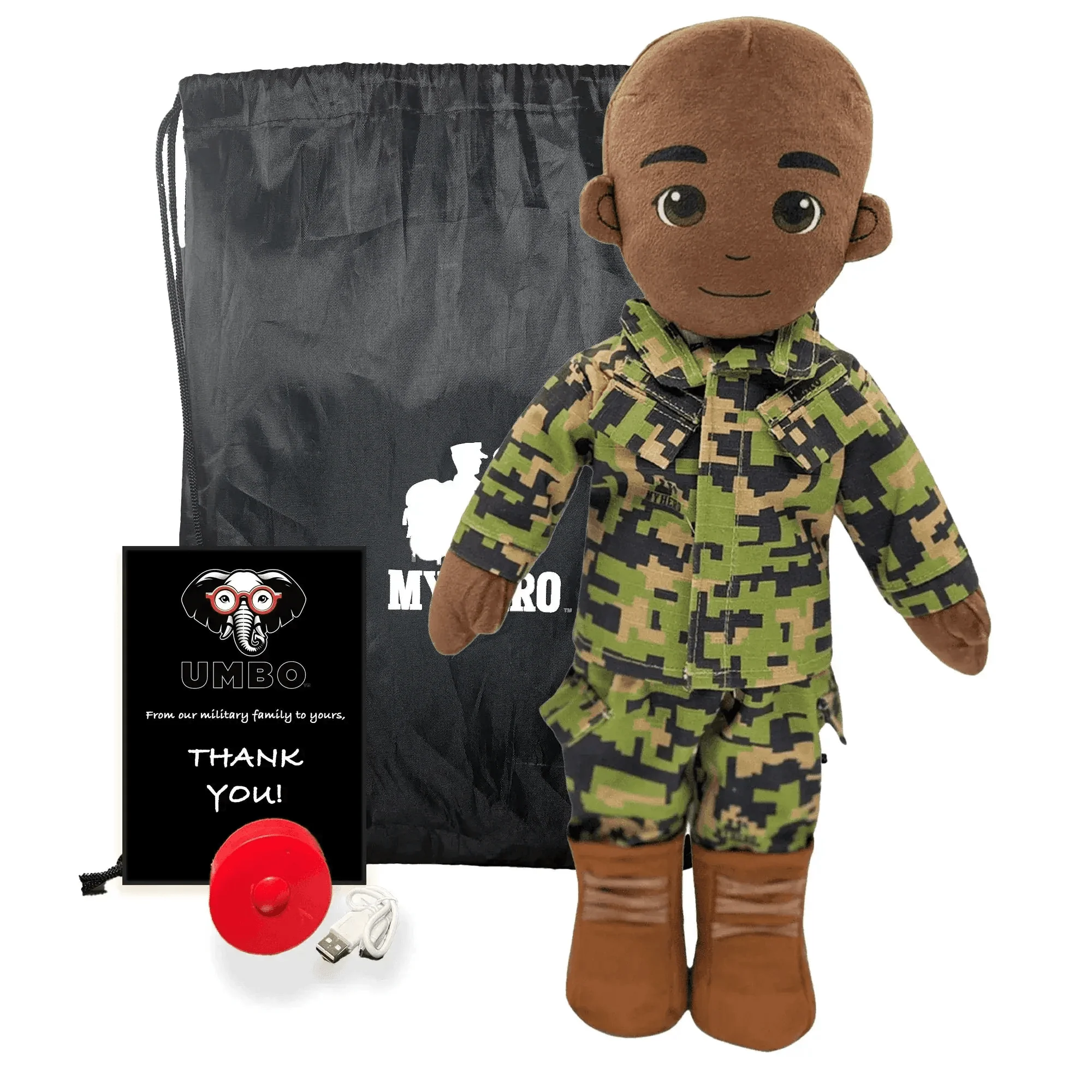 My Hero™ Daddy Doll Marine | Custom Recordable Plush - Image 19
