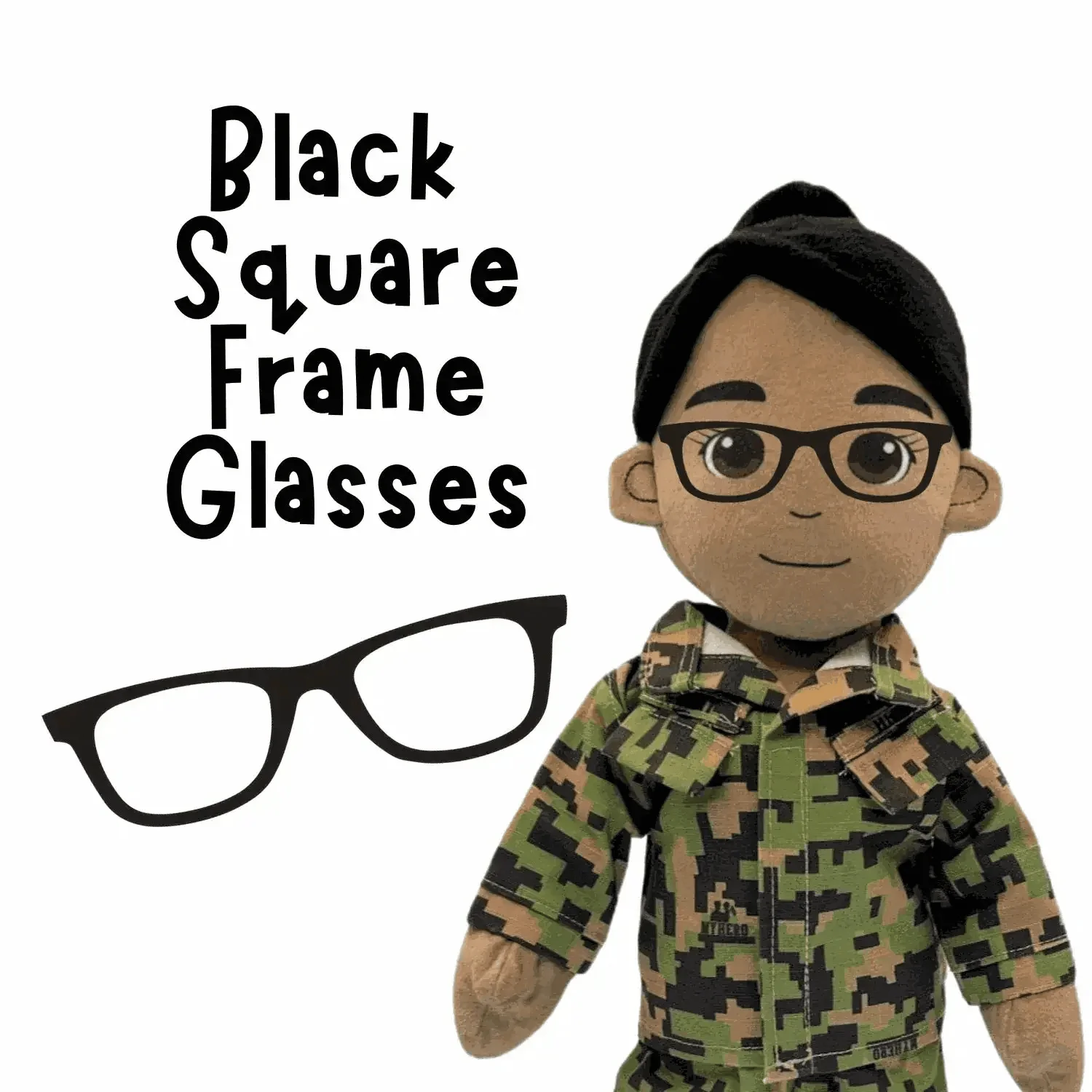 My Hero™ Daddy Doll Marine | Custom Recordable Plush - Image 8