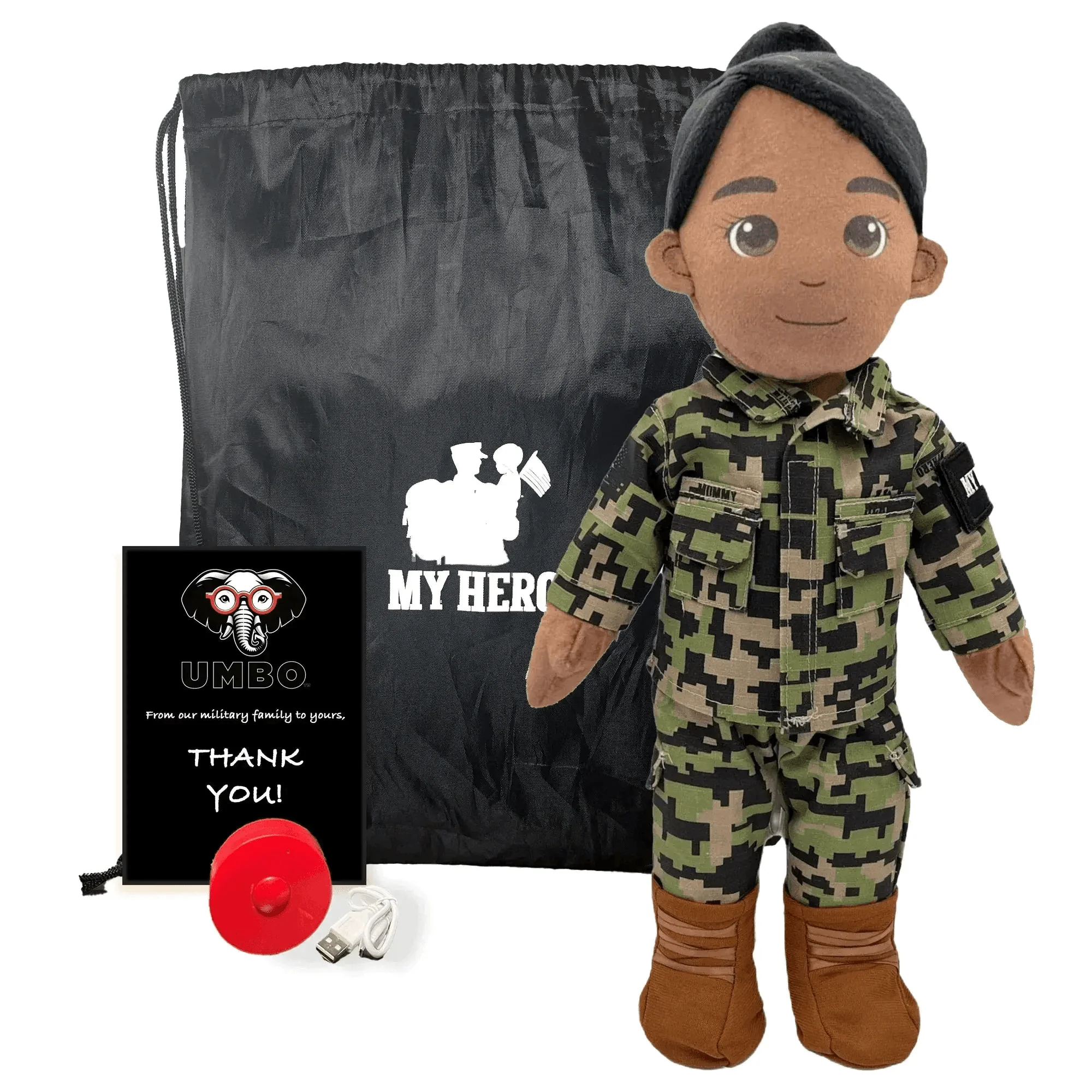 My Hero™ Daddy Doll Navy Sailor | Custom Recordable Plush - Image 18