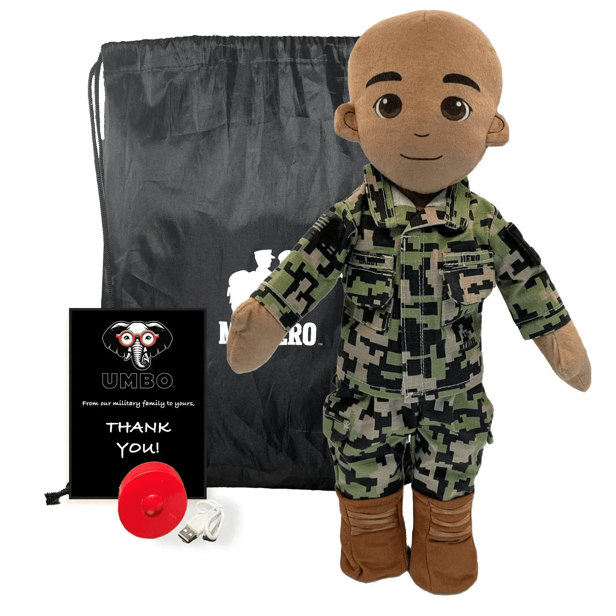 My Hero™ Daddy Doll Navy Sailor | Custom Recordable Plush - Image 21