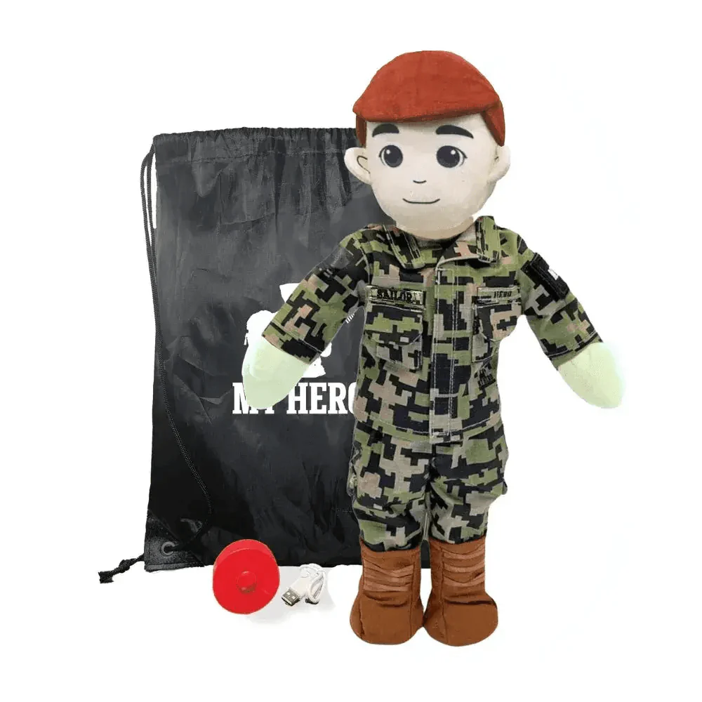 My Hero™ Daddy Doll Navy Sailor | Custom Recordable Plush - Image 30