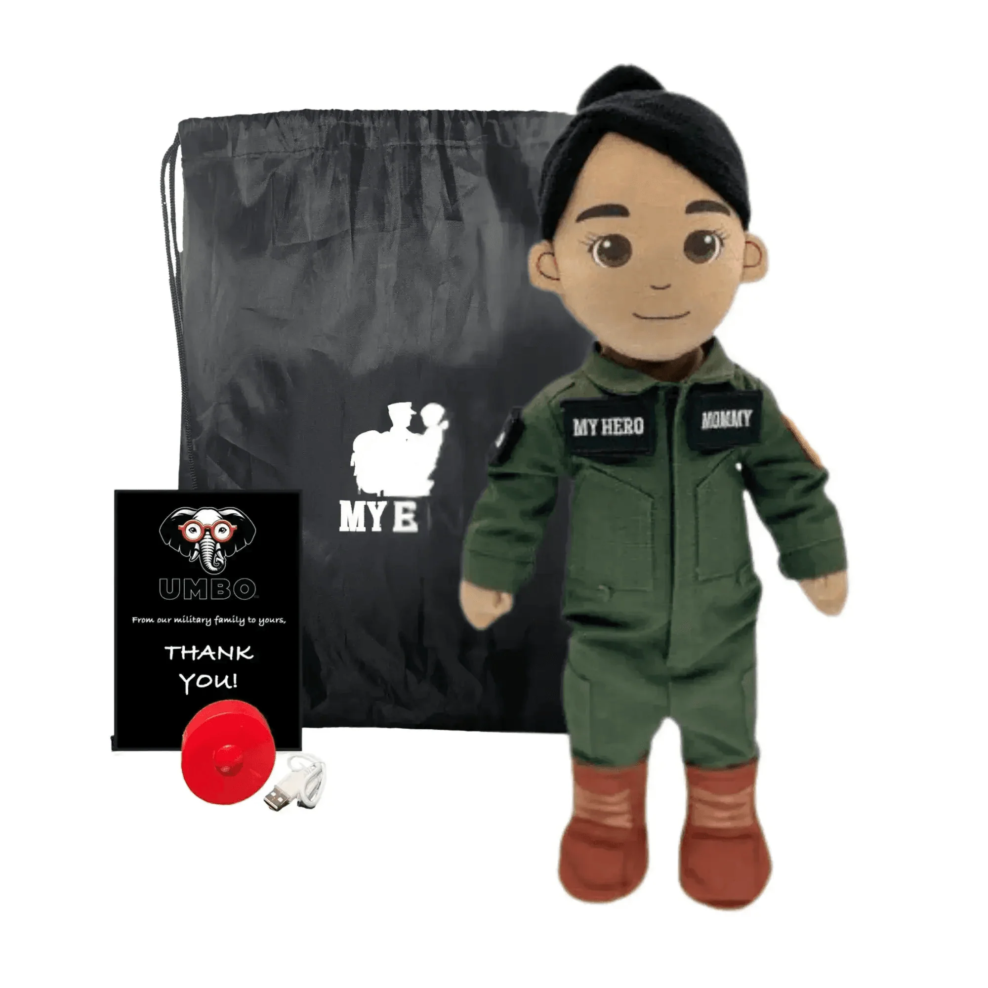 My Hero™ Flight Suit Pilot Daddy Doll | Recordable Plush - Image 22