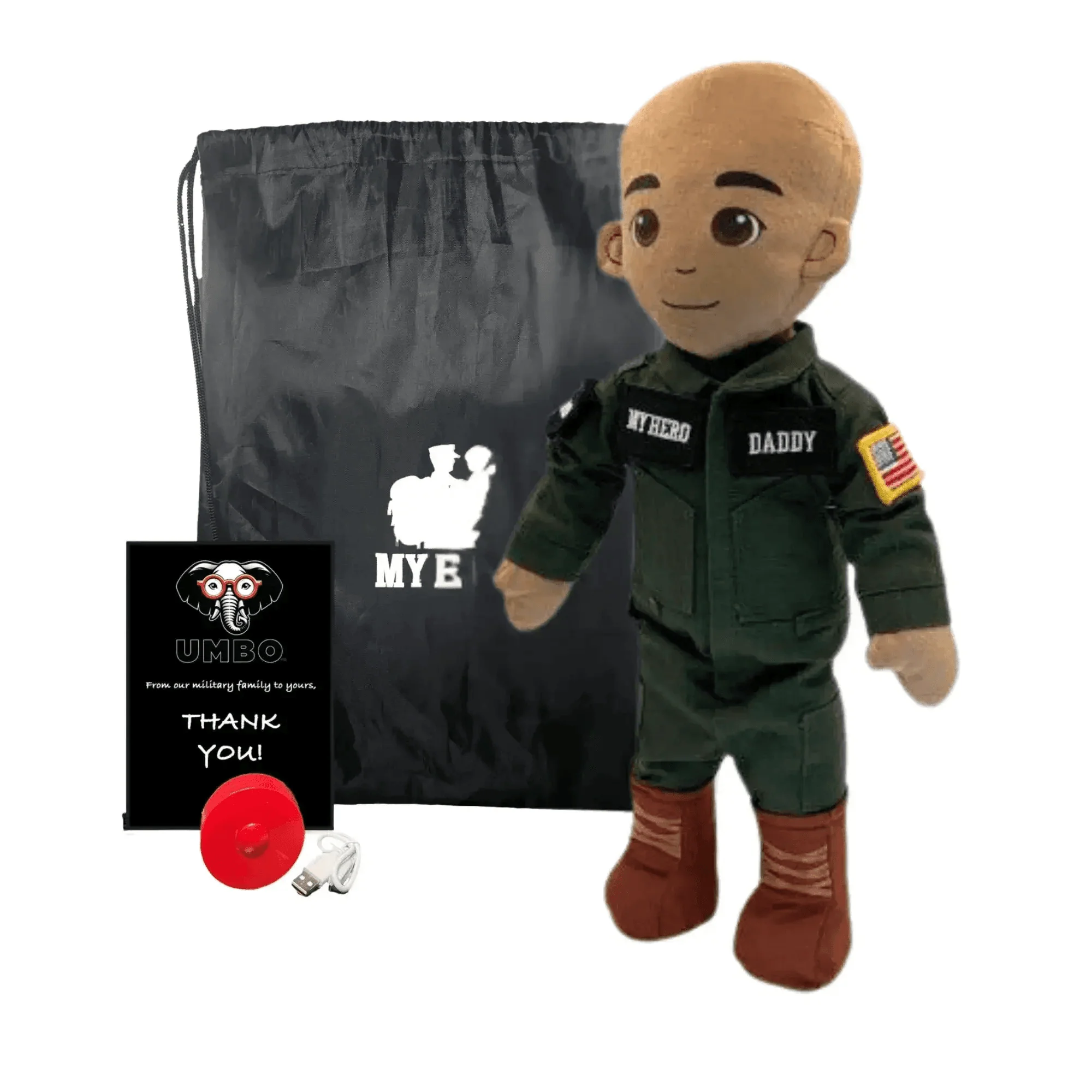 My Hero™ Flight Suit Pilot Daddy Doll | Recordable Plush - Image 23