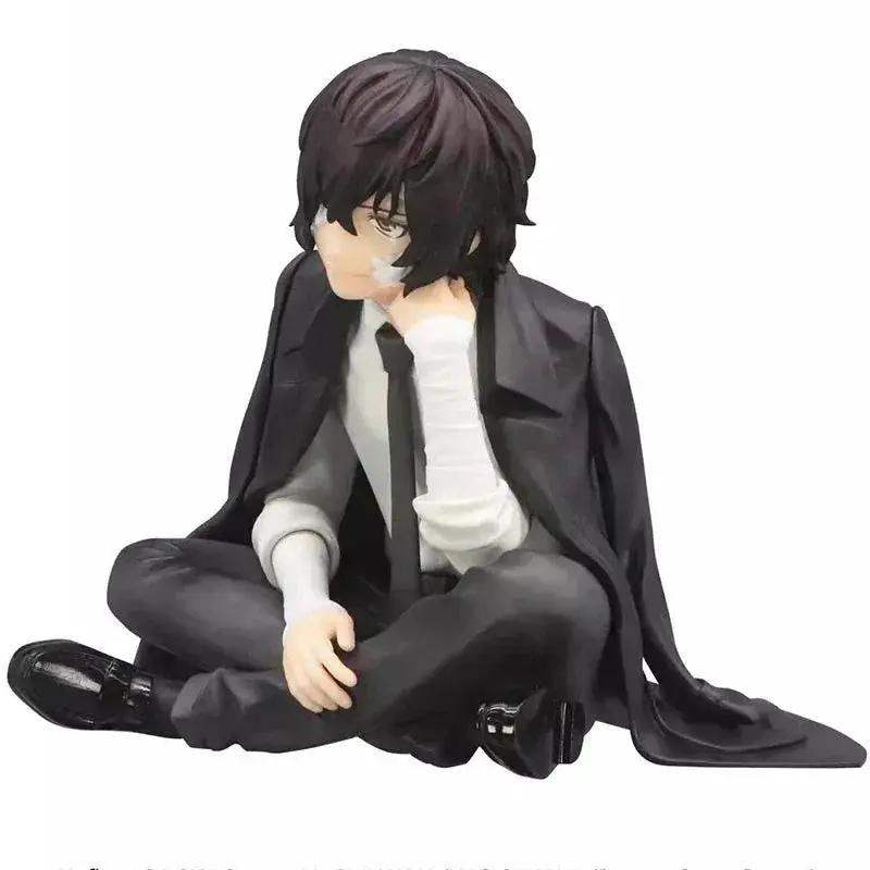 Nakahara Chuuya and Dazai Osamu Anime Figurine, Bungo Stray Dogs Action Figures PVC Statue 13 CM - Image 2