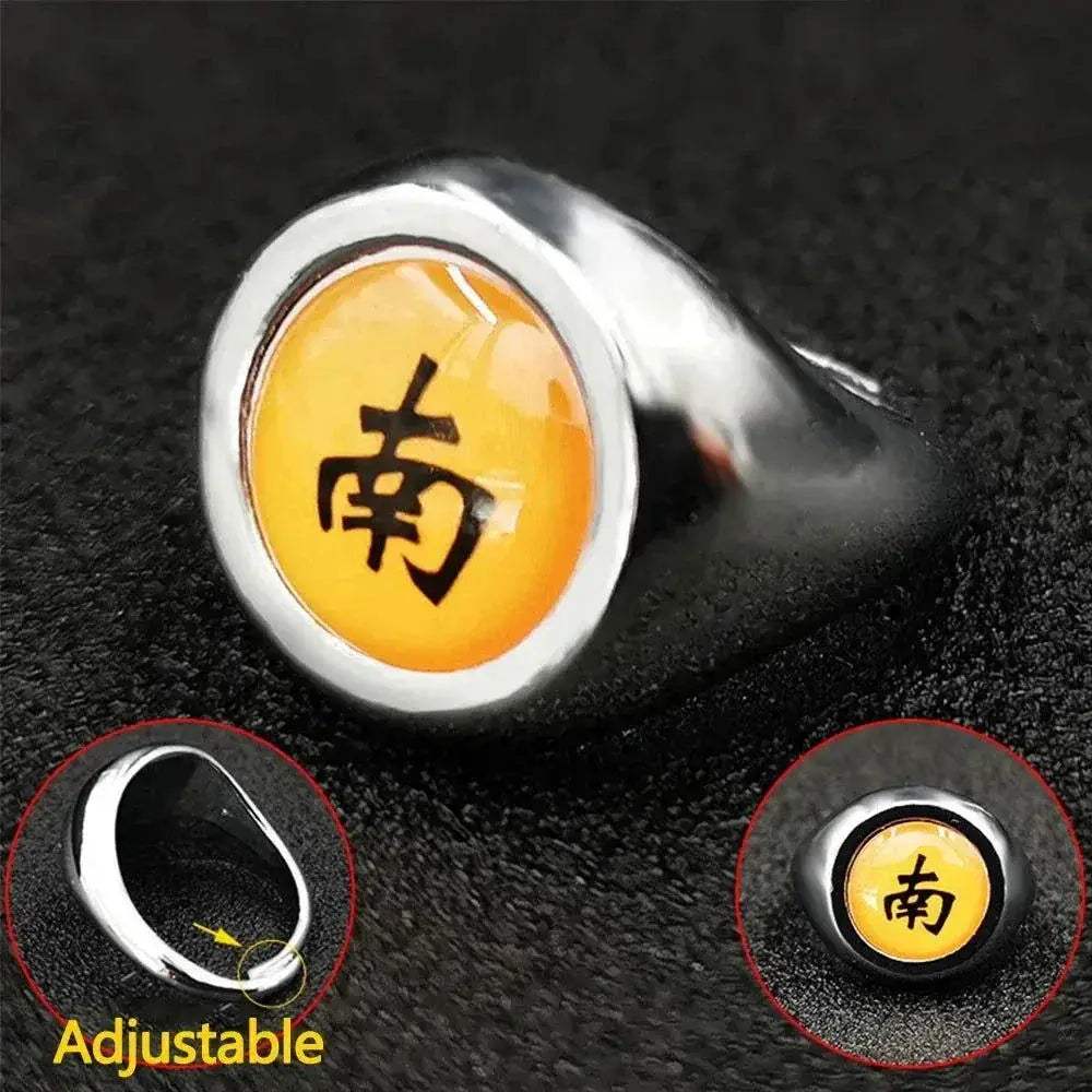 Naruto Shippuden Akatsuki Rings And Headbands Anime Cosplay Ring Accessories - Image 9