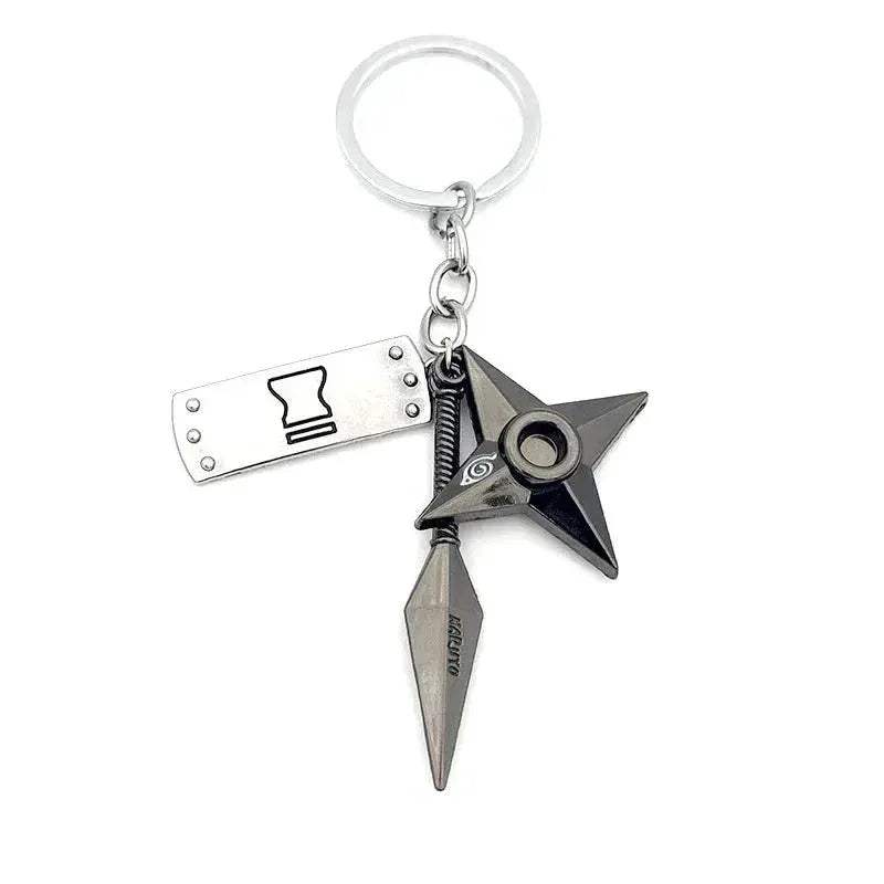 Naruto Shippuden Keychains Toy Kunai Shuriken Konoha Anime Key Chains Accessories Gift - Image 10