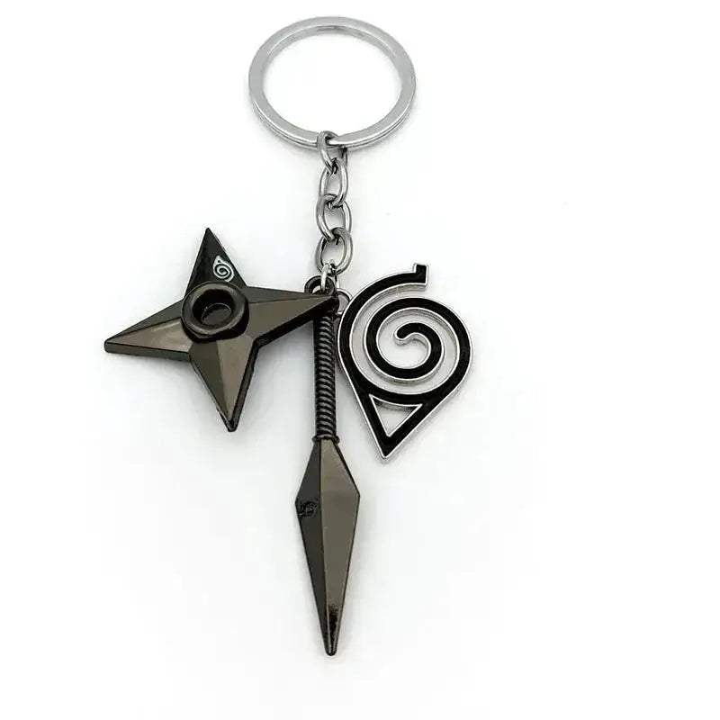 Naruto Shippuden Keychains Toy Kunai Shuriken Konoha Anime Key Chains Accessories Gift - Image 30