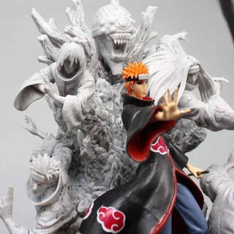Naruto Shippuden Pain Anime Figure, Akatsuki Six Paths Nagato Figurine PVC Statue 27 cm - Image 12