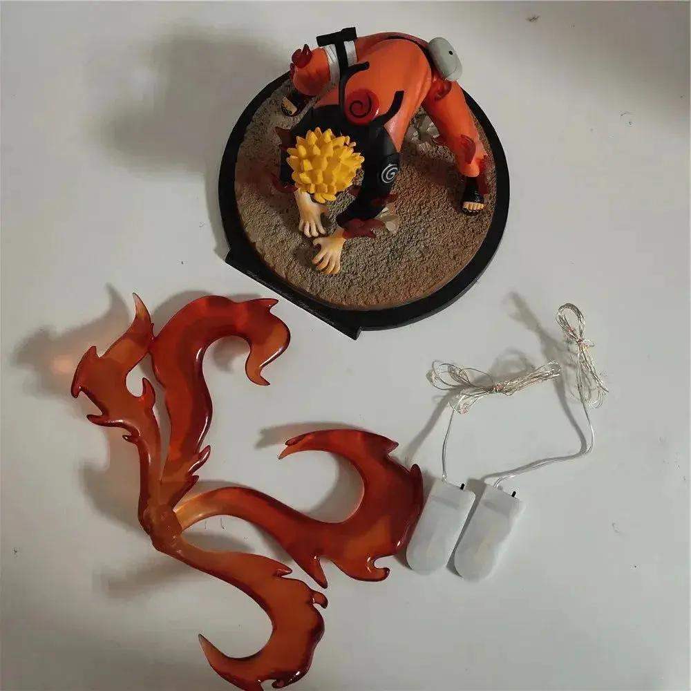 Naruto Uzumaki Bijuu Form LED Anime Figure, Naruto Shippuden Collectible Decor 15 cm - Image 6