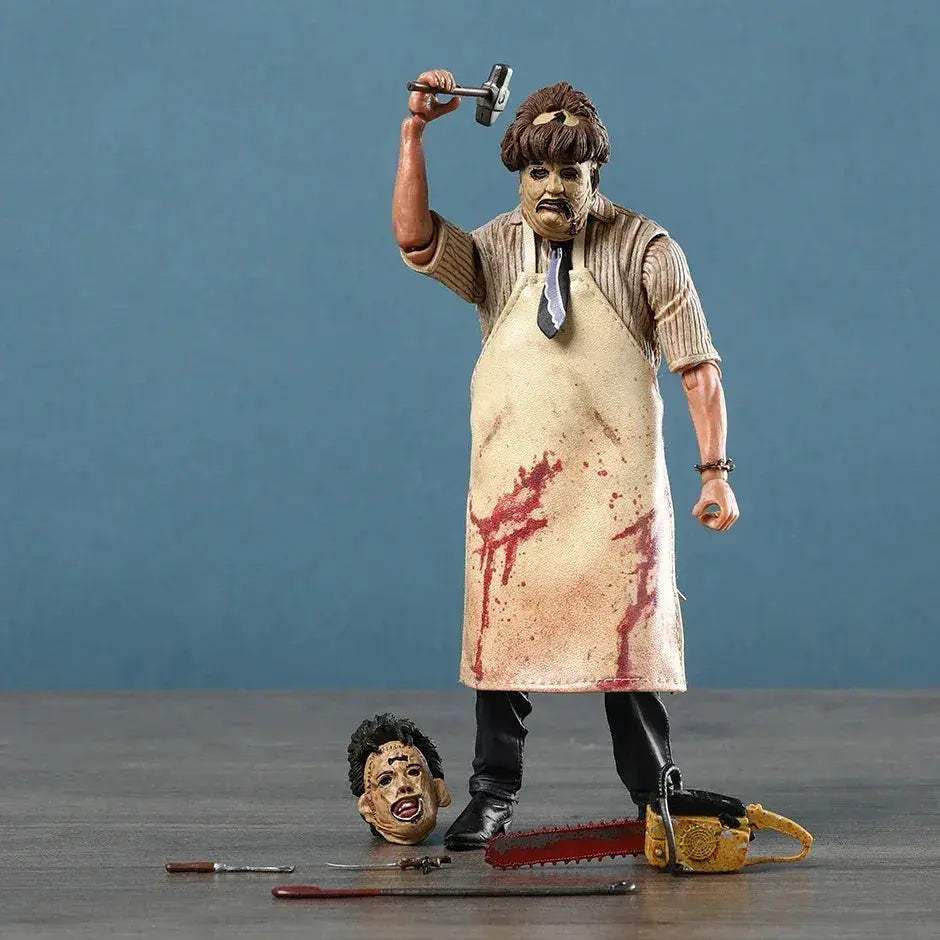 NECA Ultimate Leatherface PVC Action Figure 18 cm Collectible Model Toy for Display