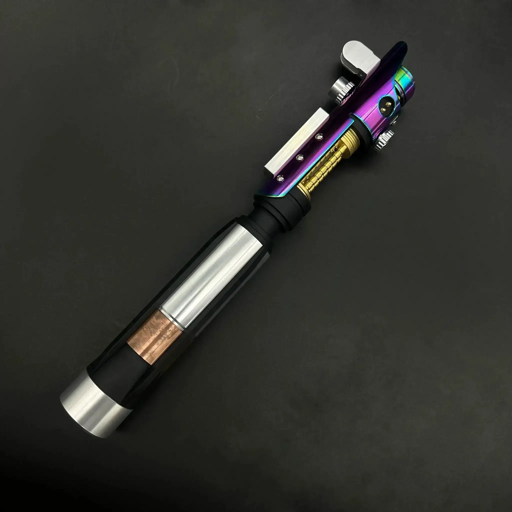 Neopixel Lightsaber Proffie V2 Heavy Dueling Metal Hilt