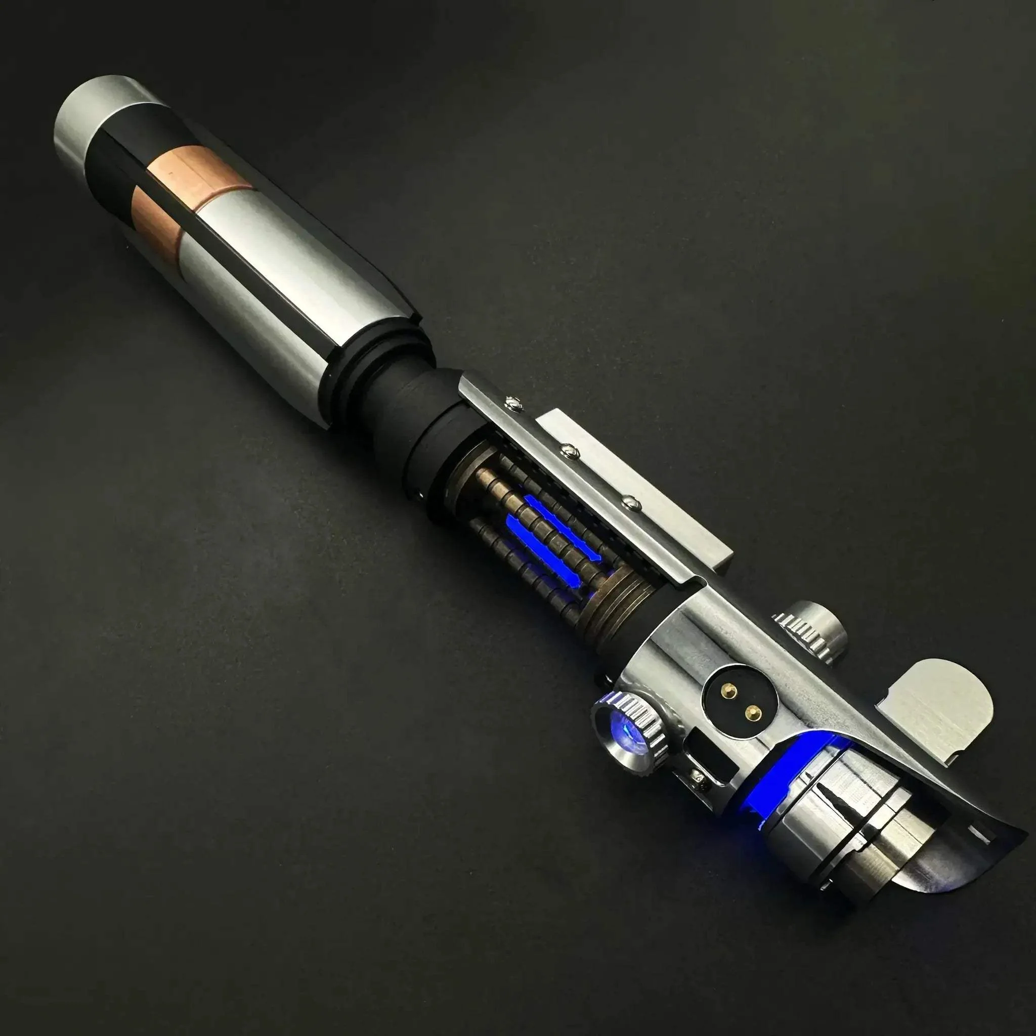 Neopixel Lightsaber Proffie V2 Heavy Dueling Metal Hilt - Image 4