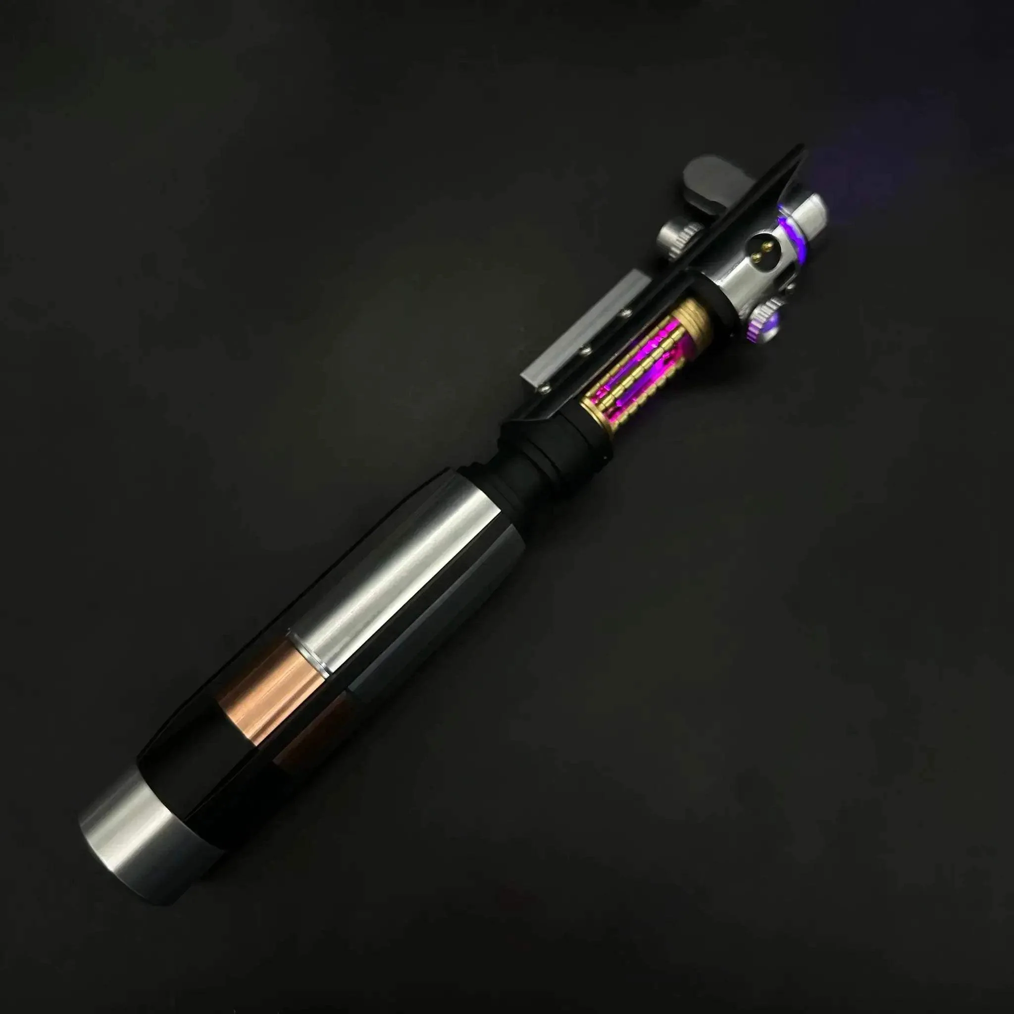 Neopixel Lightsaber Proffie V2 Heavy Dueling Metal Hilt - Image 5