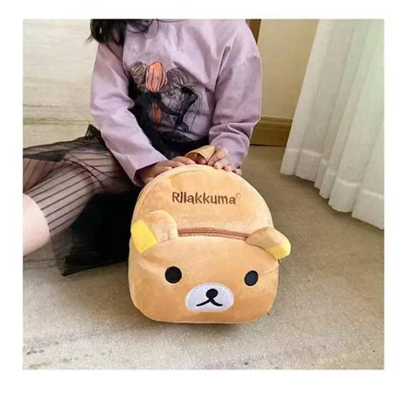 Rilakkuma Plush Backpack 25cm Cute Kawaii School Bag - Image 4
