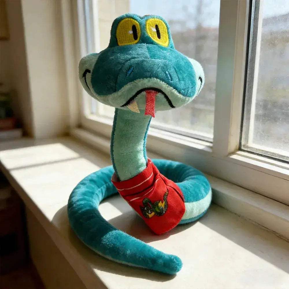 Disney Zootopia Gary Snake Plush Pillow Desk Ornament Gift - Image 5