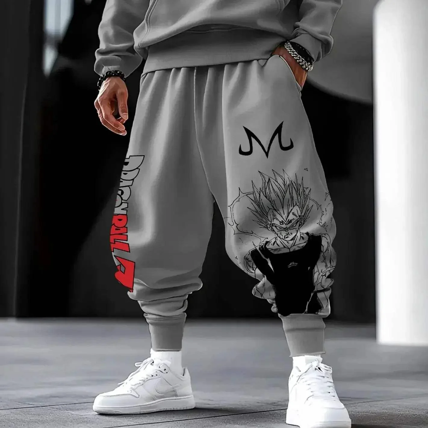 Dragon Ball Z Anime Print Joggers Streetwear Sweatpants - Image 12