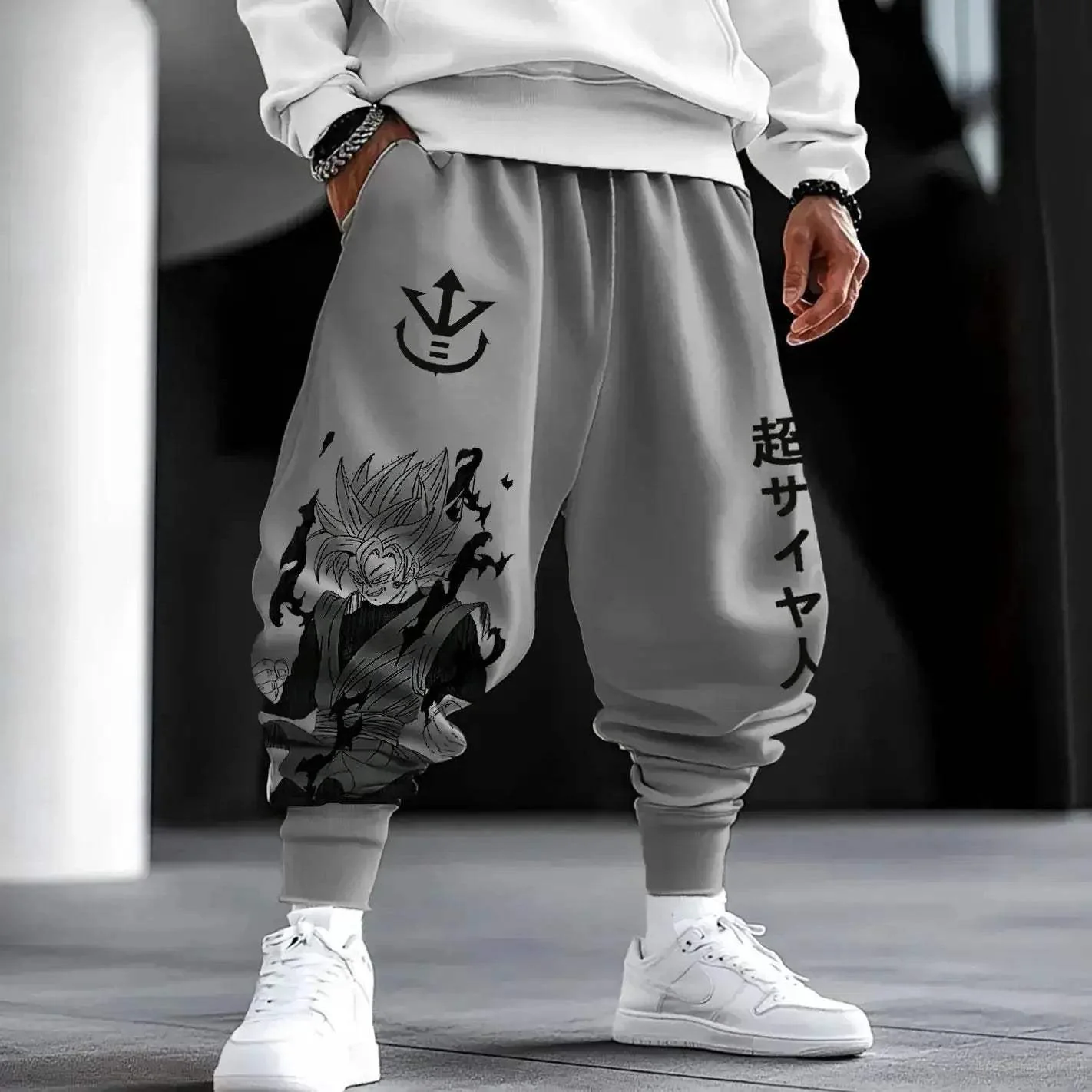 Dragon Ball Z Anime Print Joggers Streetwear Sweatpants - Image 13