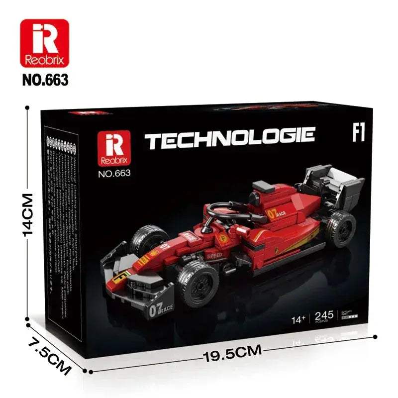 Creative Car Model Building Blocks Desk Ornament For Kids - Image 8
