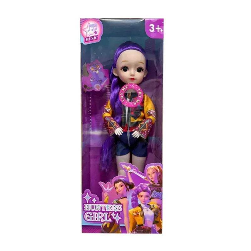 K-Pop Demon-Hunting Girl Group Doll 11.5-Inch Poseable Desktop Figurine - Image 12
