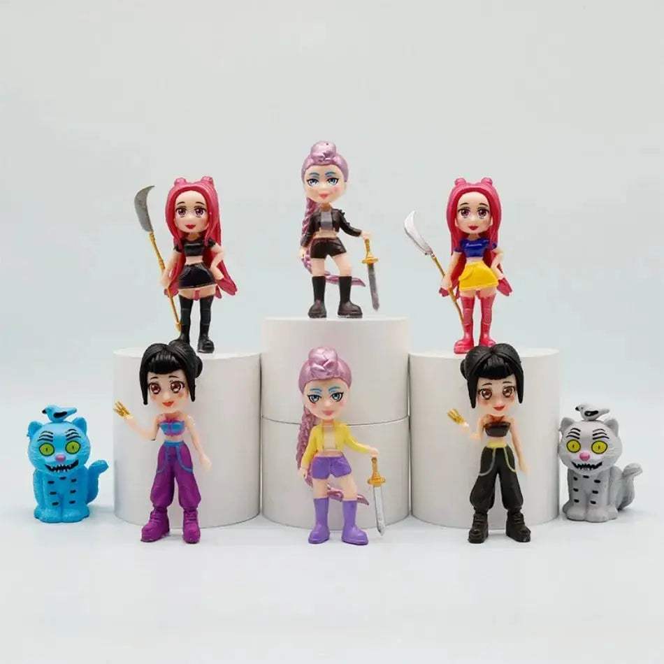 Demon Hunters Action Figure Collectible PVC Desk Decor - Image 3