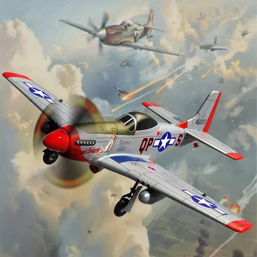 Murphy P51D Scale RC Plane With Realistic Flight Simulation