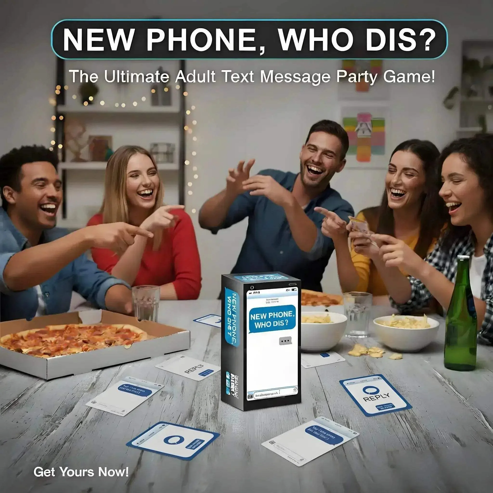 Texting Card Game For Adults Fun Icebreaker Party Night - Image 3