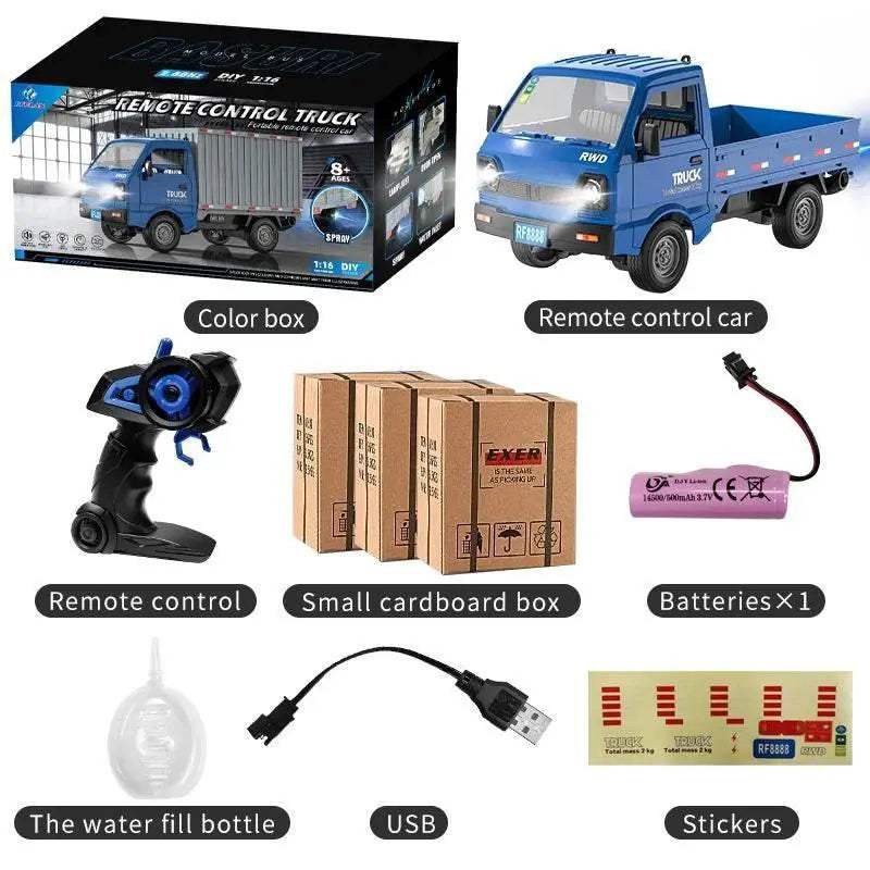 New RC Car Drift Climb With Spray And LED Lights For Kids - Image 10