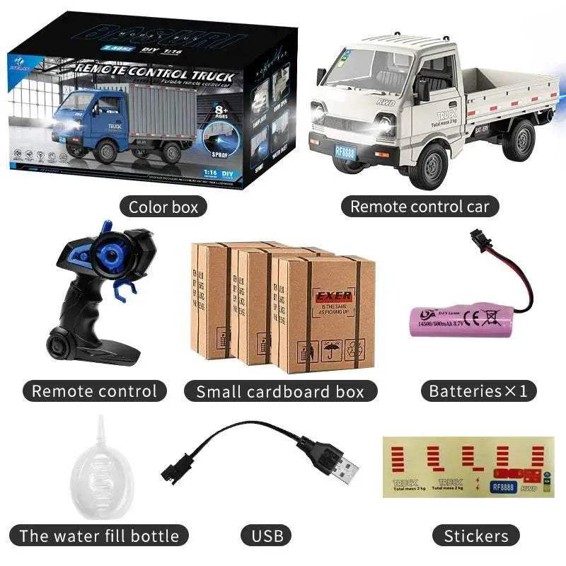 New RC Car Drift Climb With Spray And LED Lights For Kids - Image 17