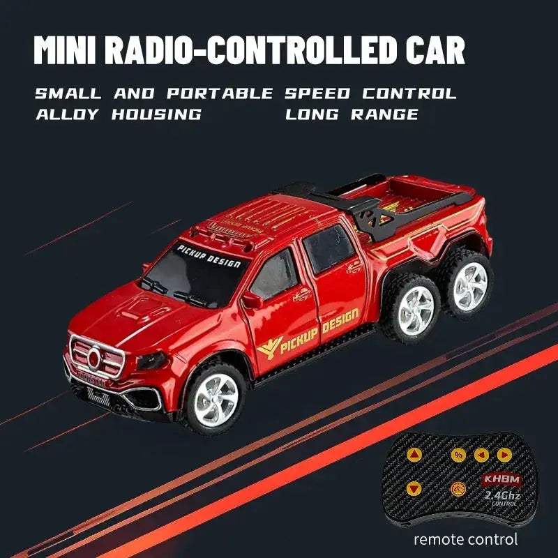 Mini Alloy RC Car Remote Control 60 Minute Run Time - Image 10