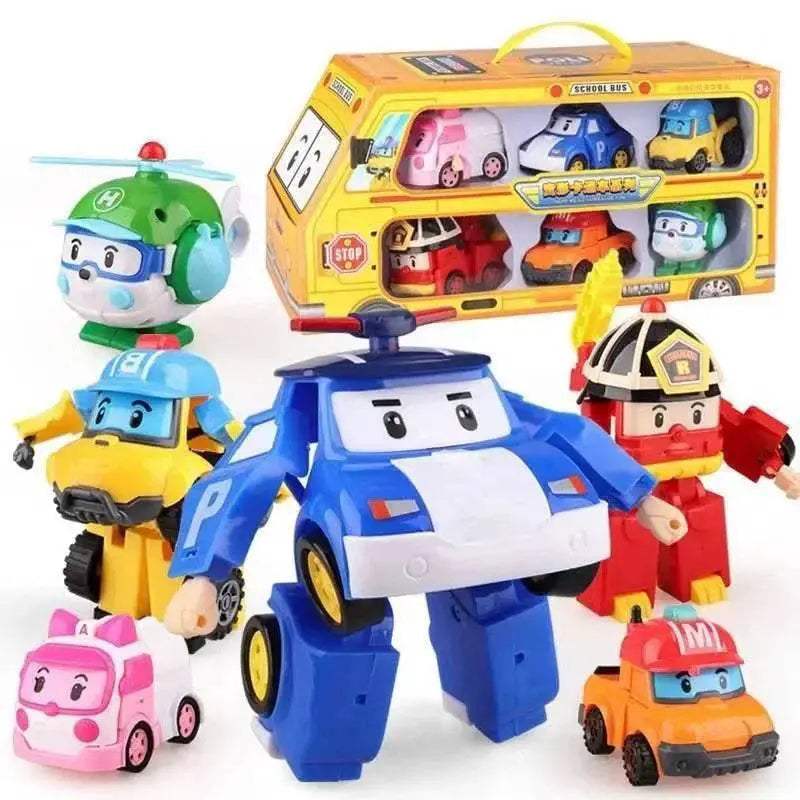 New Robocar Poli Action Figures Transforming Toys For Kids