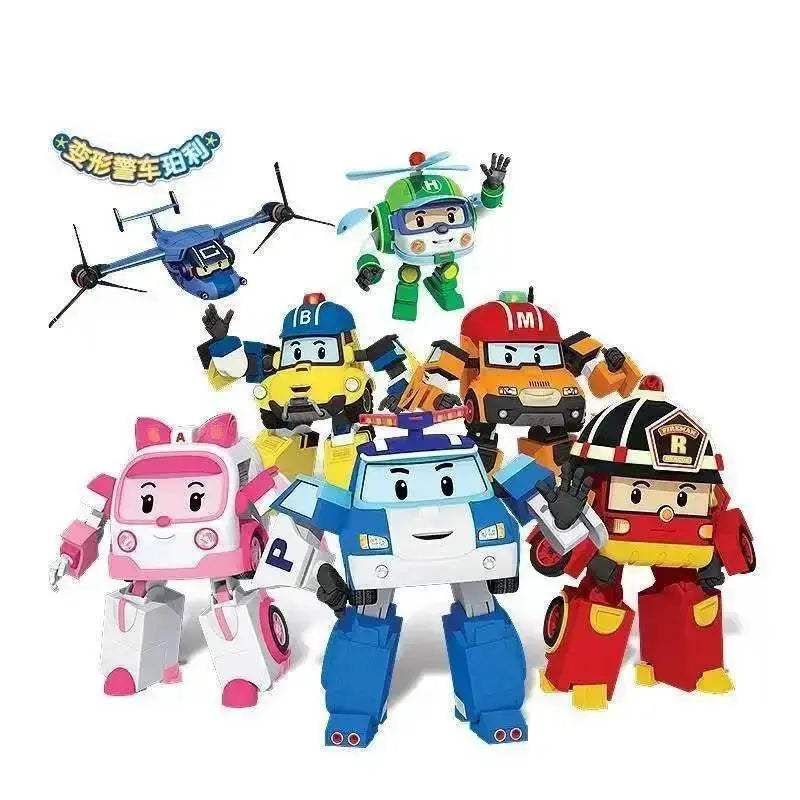 New Robocar Poli Action Figures Transforming Toys For Kids - Image 3