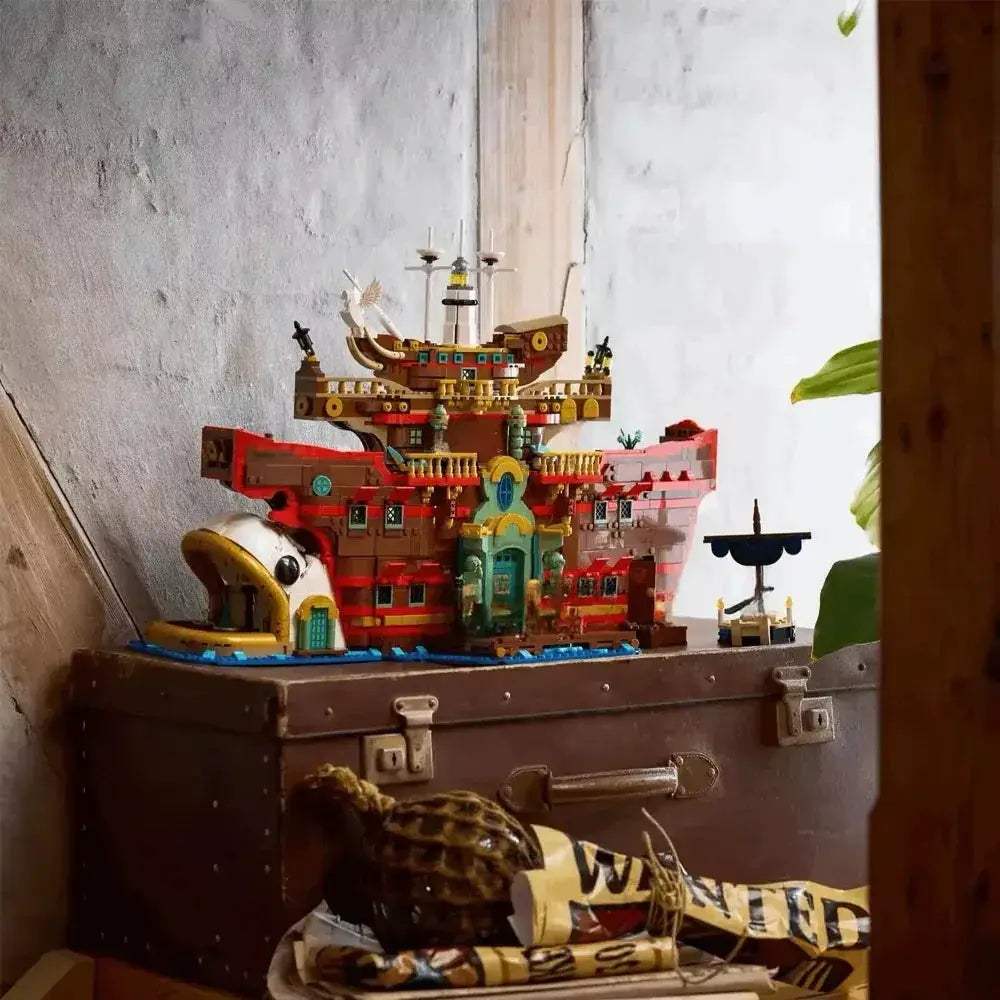 New Style Floating Restaurant Model Kit With Lego Blocks - Image 3
