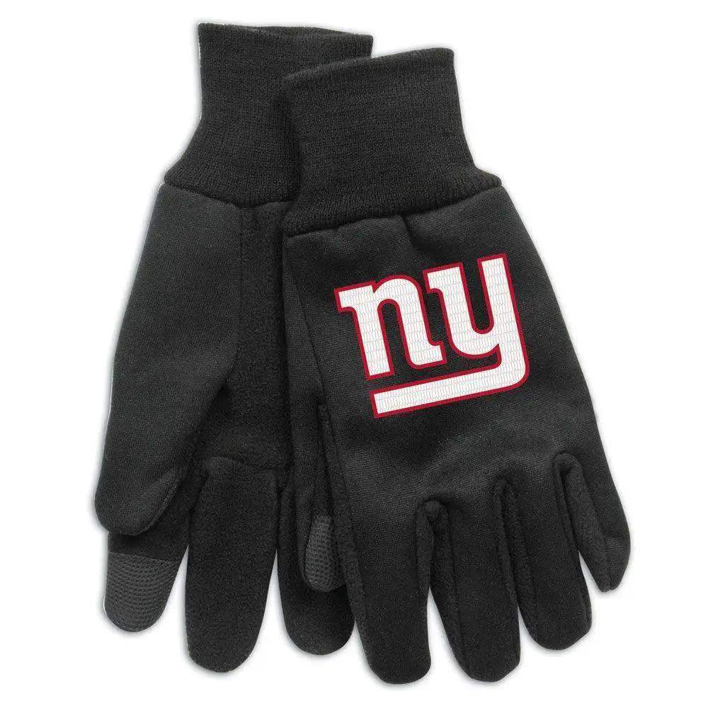 New York Giants Tech Gloves One Size Touchscreen Friendly