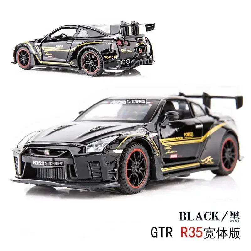Nissan GTR R35 Diecast Metal Model Car 32 Scale - Image 5