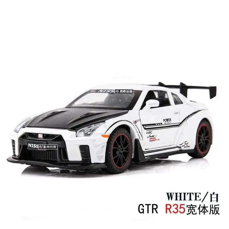Nissan GTR R35 Diecast Metal Model Car 32 Scale - Image 7