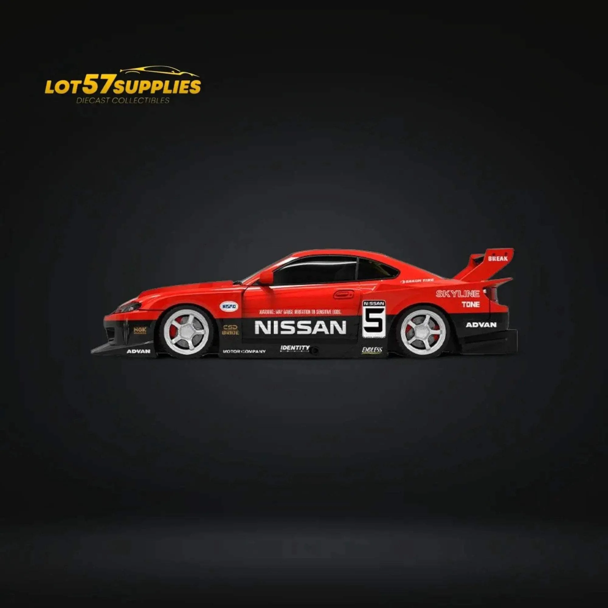 Nissan Silvia S15 Diecast Car With Openable Hood Limited Edition - Image 4