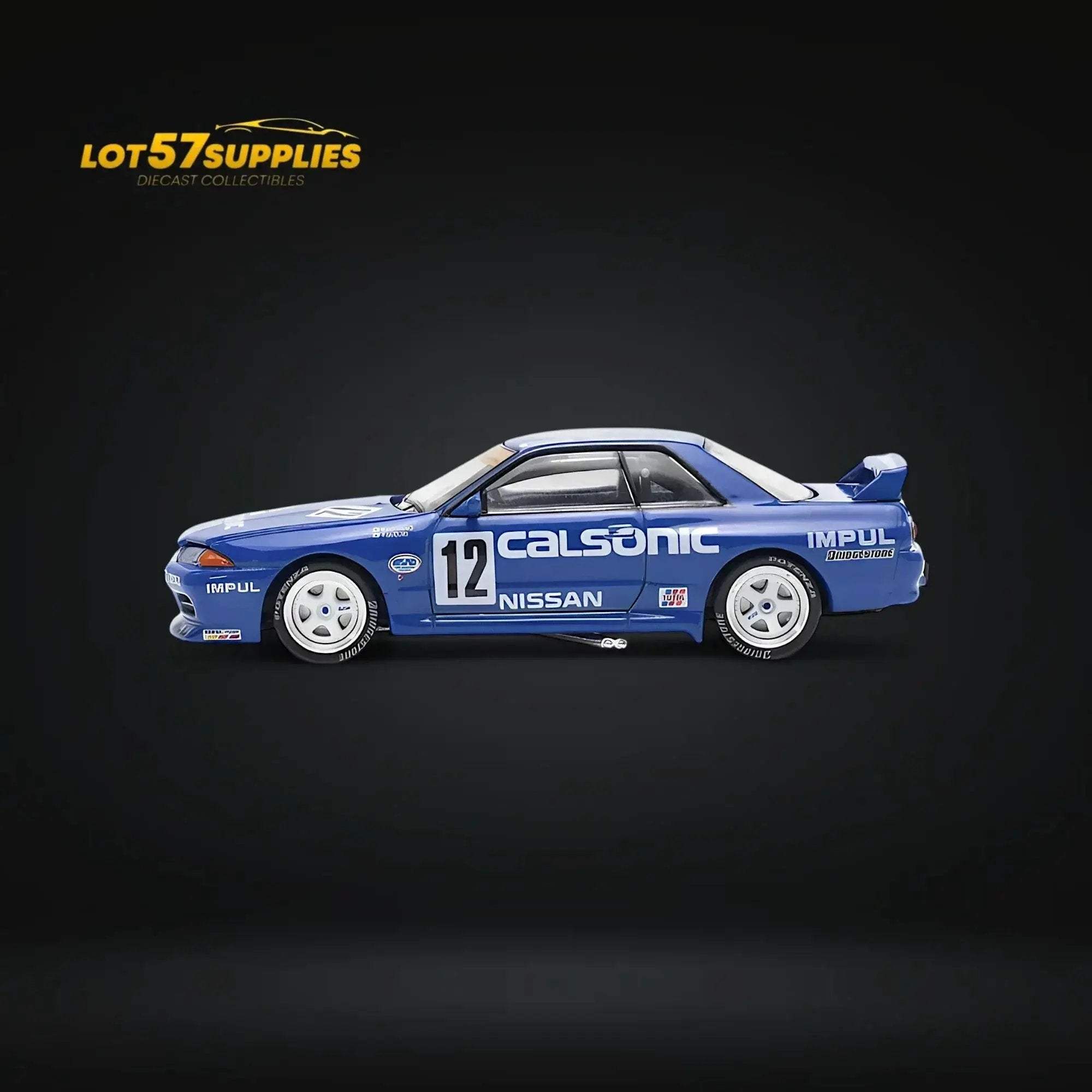 Nissan Skyline GTR R32 Diecast Model 64 Scale Openable Hood - Image 2