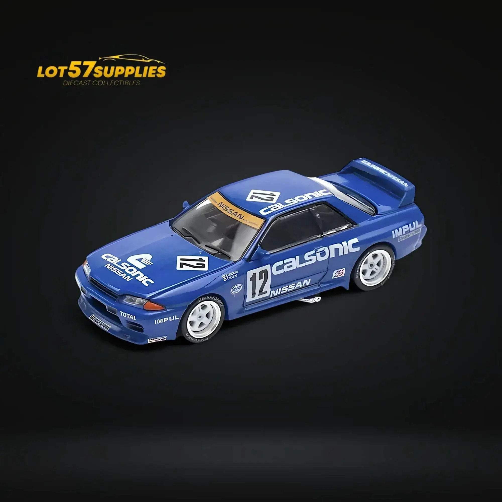 Nissan Skyline GTR R32 Diecast Model 64 Scale Openable Hood - Image 3