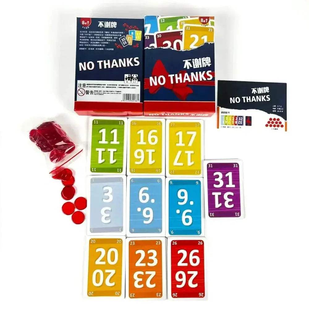 No Thanks Board Game For All Ages Promotes Family Fun - Image 3